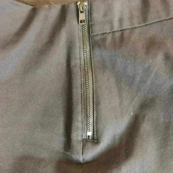 Everlane Side-Zip Stretch Cotton Black Work Pant S - Picture 6 of 7